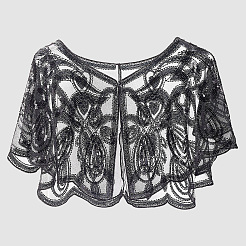 Polyester Women Chiffon Wraps&nbsp;AJEW-WH20070-005B