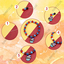 Halloween Bracelets Making Kit&nbsp;DIY-SC0021-91