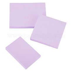 3Pcs 3 Styles Paper Pad Sticky Notes&nbsp;AJEW-TA0005-84C