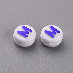 Opaque White Acrylic Beads&nbsp;MACR-N008-45E