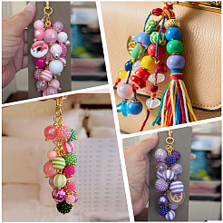 140Pcs 10 Styles Acrylic Beads&nbsp;MACR-BM0001-04