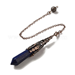 Natural Lapis Lazuli Dowsing Pendulum Big Pendants&nbsp;G-H285-06R-05
