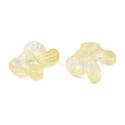 Transparent Spray Painted Glass Beads&nbsp;LS-GLAA-N035-025-C07
