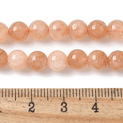 Natural White Jade Beads Strands&nbsp;G-F364-11-6mm-2