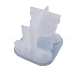 3D Bear Cell Phone Bracket Silicone Molds&nbsp;X-DIY-K017-01
