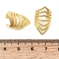 Brass Cuff Earrings&nbsp;EJEW-C186-14G