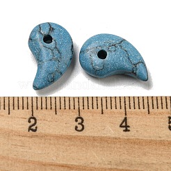 Dyed Synthetic Turquoise Beads&nbsp;G-G075-12D