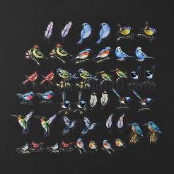 40Pcs Waterproof PET Adhesive Stickers Set&nbsp;DIY-K032-57