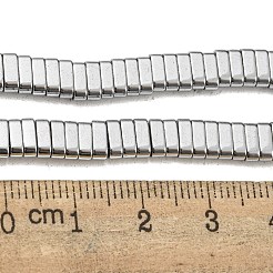 Electroplated Non-magnetic Synthetic Hematite Beads Strands&nbsp;G-C106-B02-08A