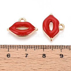 Alloy Enamel Pendants&nbsp;X-ENAM-S121-093