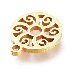 Ion Plating(IP) 201 Stainless Steel Charms&nbsp;STAS-A047-17G