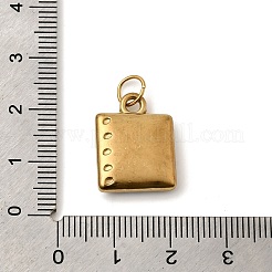 Printing 304 Stainless Steel Pendants&nbsp;STAS-K304-06B-G