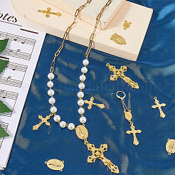 DIY Religion Theme Jewelry Making Findings Kit&nbsp;DIY-SC0024-07