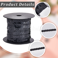 Plastic Paillette Beads&nbsp;FIND-WH20002-34D
