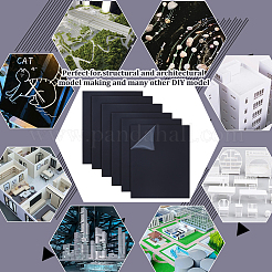 24Pcs ABS Plastic Mould Plates&nbsp;DIY-OC0013-46A