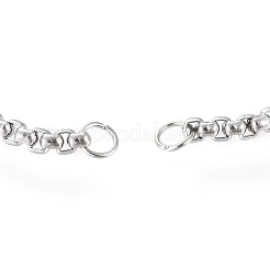 Tarnish Resistant Adjustable 304 Stainless Steel Slider Bracelet/Bolo Bracelets Making&nbsp;LS-STAS-I153-02P