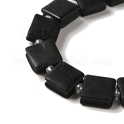 Natural Black Stone Beads Strands&nbsp;G-L596-A11-01