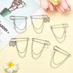 6Pcs 3 Styles Brass Shoe Decoration&nbsp;HJEW-CJ00068
