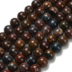 Natural Pietersite Beads Strands&nbsp;G-L642-B16-8mm