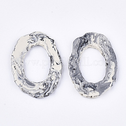 Half Drilled Resin Beads&nbsp;RESI-S374-31A