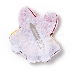 Christmas Bell Cloth Snap Hair Clips&nbsp;LS-PHAR-G003-15