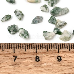 Natural Green Spot Jasper Chip Beads&nbsp;GG-CBABB01-02