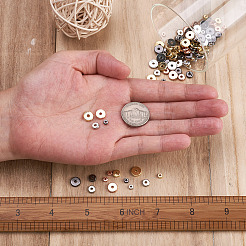 120Pcs 12 Style Brass Spacer Beads&nbsp;KK-CD0001-17