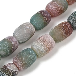 Natural Weathered Agate Beads Strands&nbsp;G-NH0047-B01-02