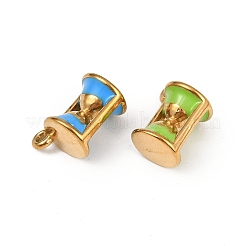 304 Stainless Steel Enamel Pendants&nbsp;STAS-Z140-23G
