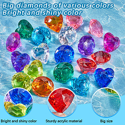 20Pcs 20 Styles Plastic Cabochons&nbsp;KY-SP0001-27