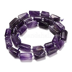 Natural Chevron Amethyst Beads Strands&nbsp;G-F836-B05-01