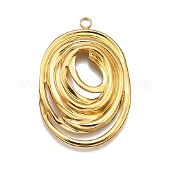 304 Stainless Steel Pendants&nbsp;STAS-M116-41G