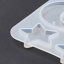Astronomy Theme Moon Silicone Pendant Molds&nbsp;DIY-E065-07B