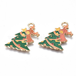 Eco-Friendly Alloy Enamel Pendants&nbsp;LS-ENAM-Q437-061-NR