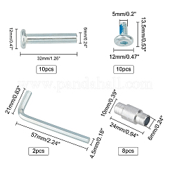 Iron Screws Skating Shoes Tools Accessory&nbsp;FIND-FH0002-87