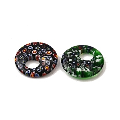 Handmade Millefiori Glass Beads&nbsp;LAMP-A155-01F