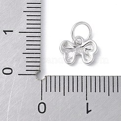 925 Sterling Silver Bowknot Charms&nbsp;STER-M093-01P