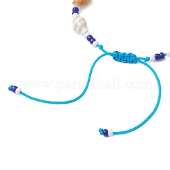 Glass Seed Beaded Braided Bead Bracelets&nbsp;BJEW-MZ00172