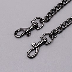 Zinc Alloy Curb Chain Bag Straps&nbsp;FIND-TAC0003-14A