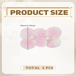 2Pcs Iron Alligator Hair Clips&nbsp;PHAR-LP0002-29D