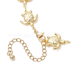 Ocean 304 Stainless Steel Turtle Link Chain Necklaces for Women&nbsp;NJEW-JN05928