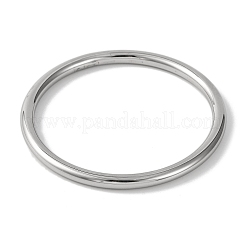Plain 304 Stainless Steel Bangles for Women&nbsp;BJEW-B104-32B-P