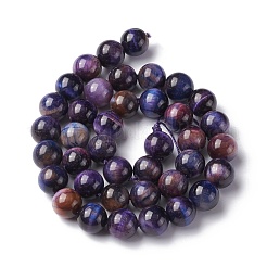 Natural Galaxy Tiger Eye Beads Strands&nbsp;G-P455-01A