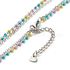 Bullet and Butterfly Pendant Necklaces Set for Women Gift&nbsp;NJEW-JN03652