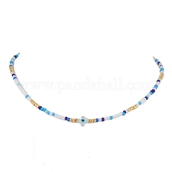 Glass Beaded Necklaces&nbsp;NJEW-JN04896