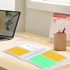 6 Inch 2-Grid PVC Photo Albums with Snap Buttons&nbsp;AJEW-SP0006-22B