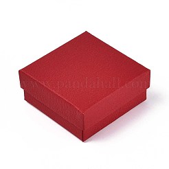 Square Cardboard Necklace Box&nbsp;CBOX-Q038-02-01E