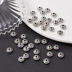 Tibetan Style Alloy Spacer Beads&nbsp;TIBEB-YW0001-07