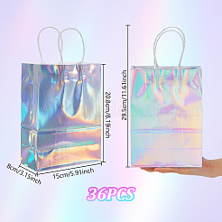 Laser Paper Packing Tote Bags&nbsp;ABAG-WH0083-016