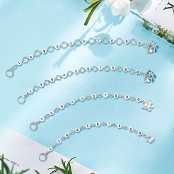 4Pcs Acrylic Beaded Knitting Row Counter Chains&nbsp;HJEW-SC00187